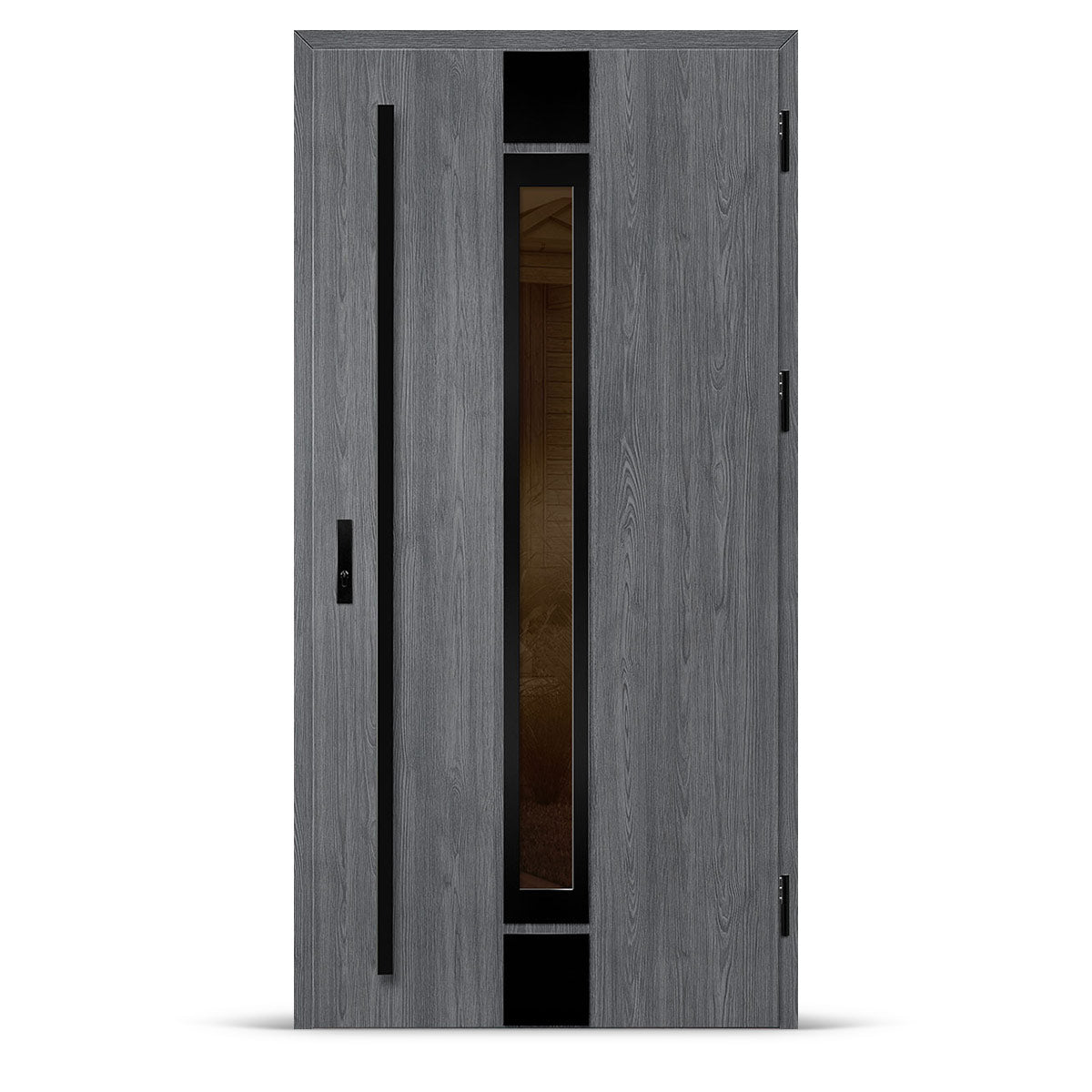 SINGEN 3 - Anthracite oak