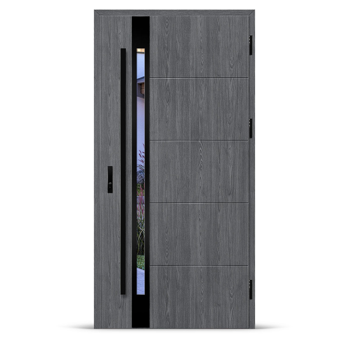 LANGEN 6 - Anthracite oak