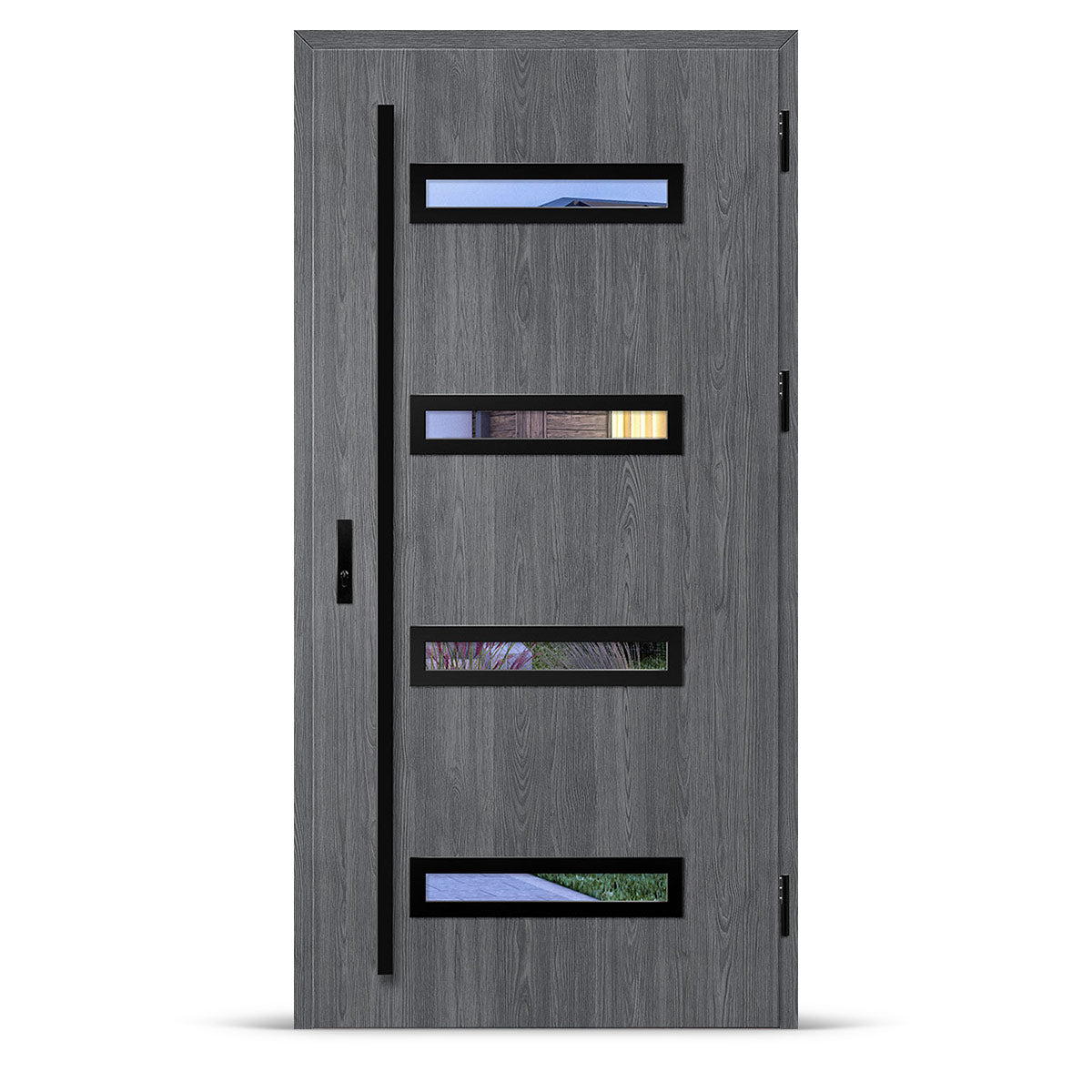 LUCERNA 2 - Anthracite oak
