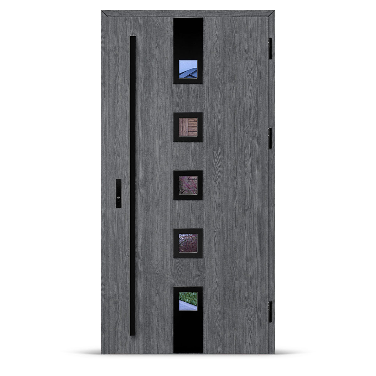 SAMEDAN 3 - Anthracite oak