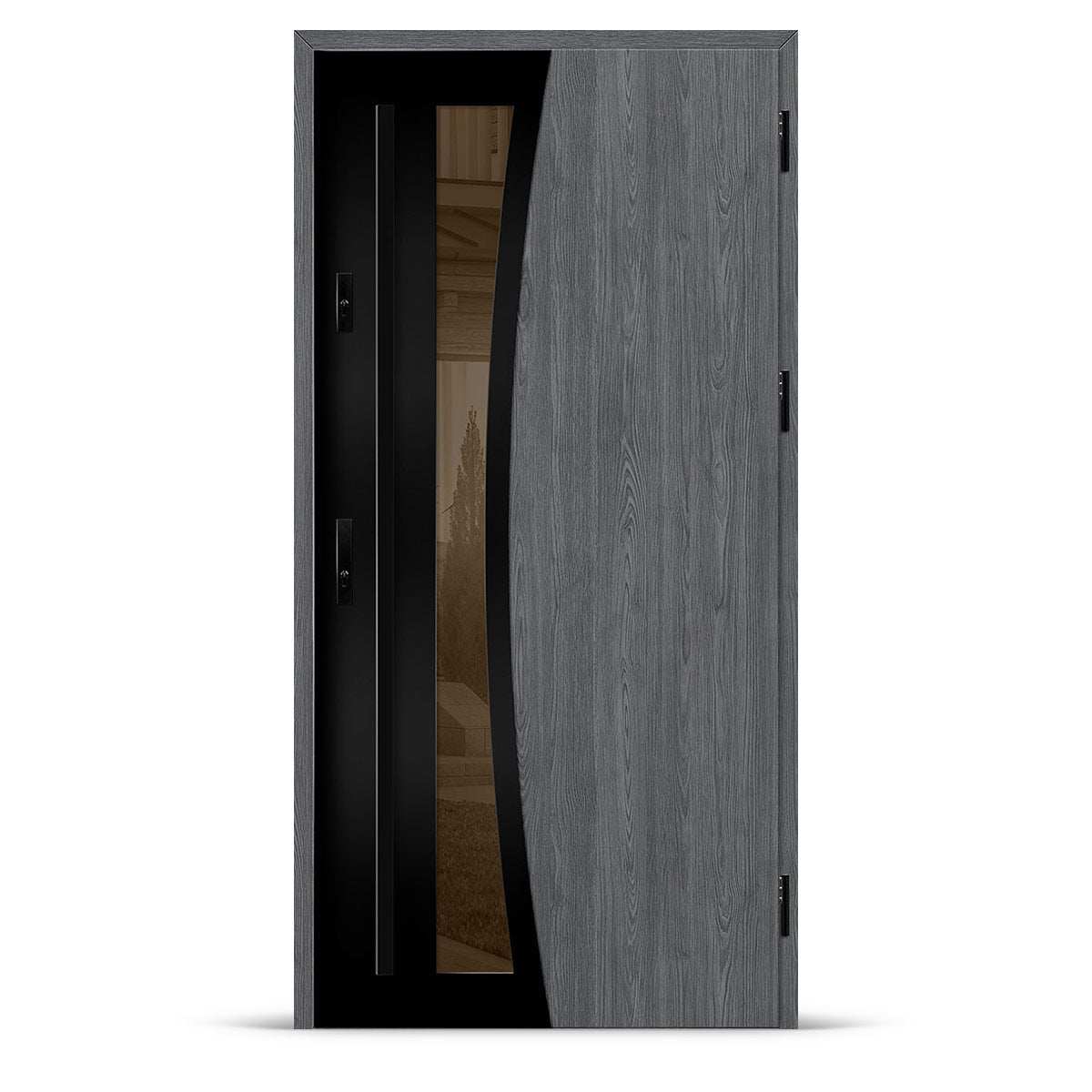BAZYLEA 2 - Anthracite oak