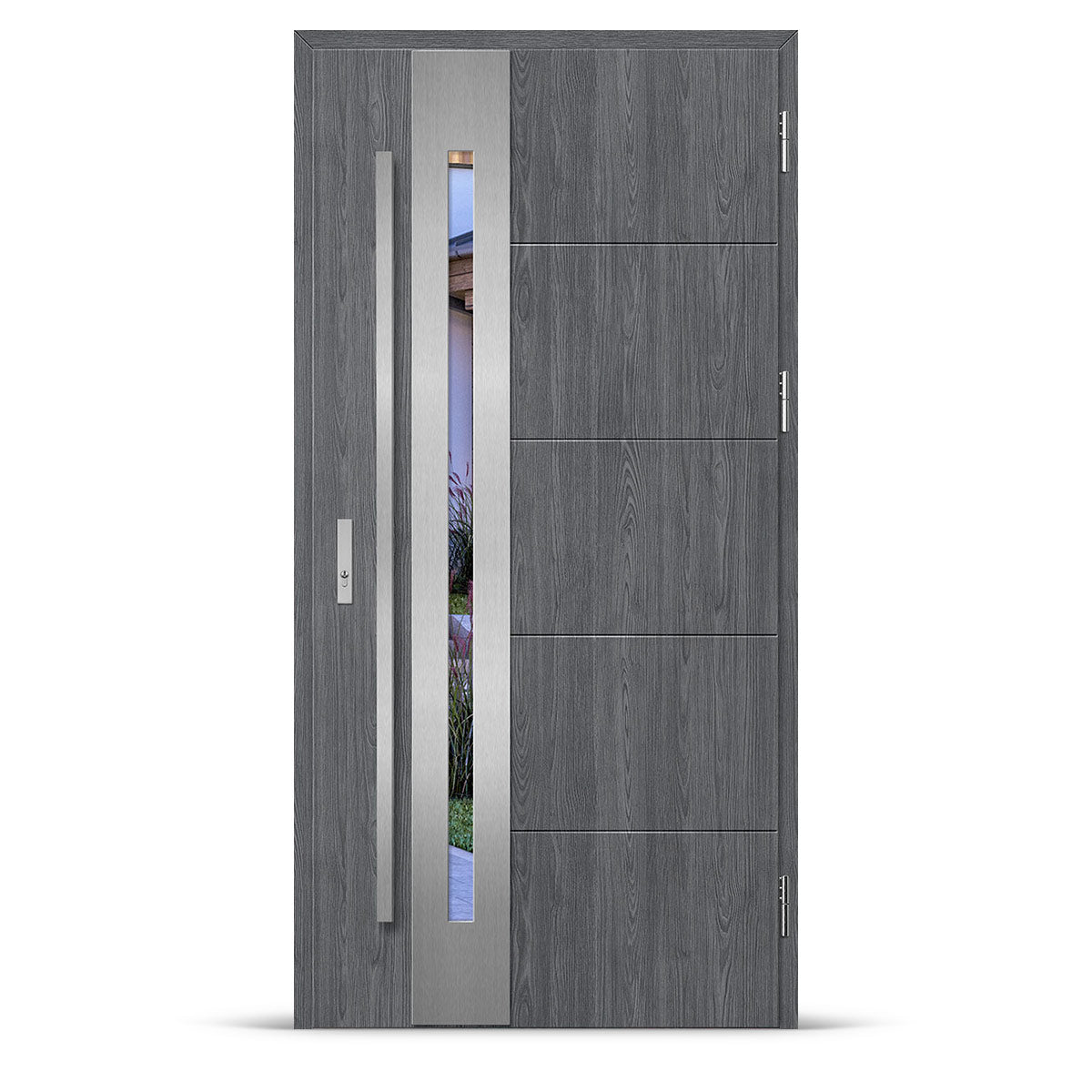 LANGEN 8 - Anthracite oak