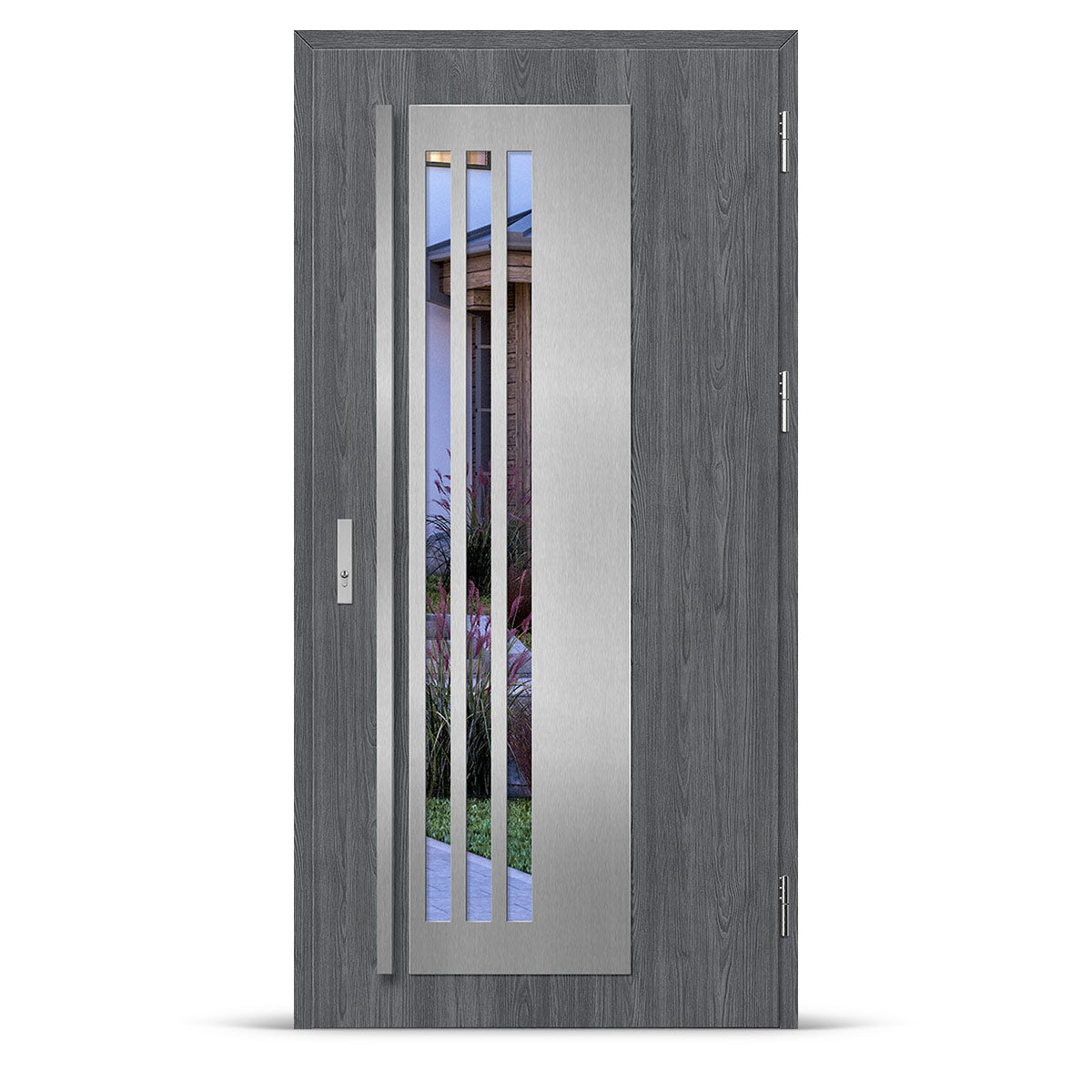 LINDEN 3 - Anthracite oak
