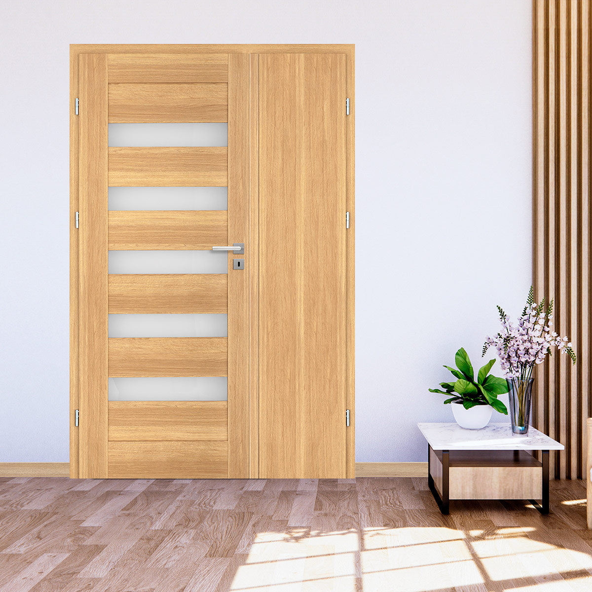 Double Door Passive Leaf